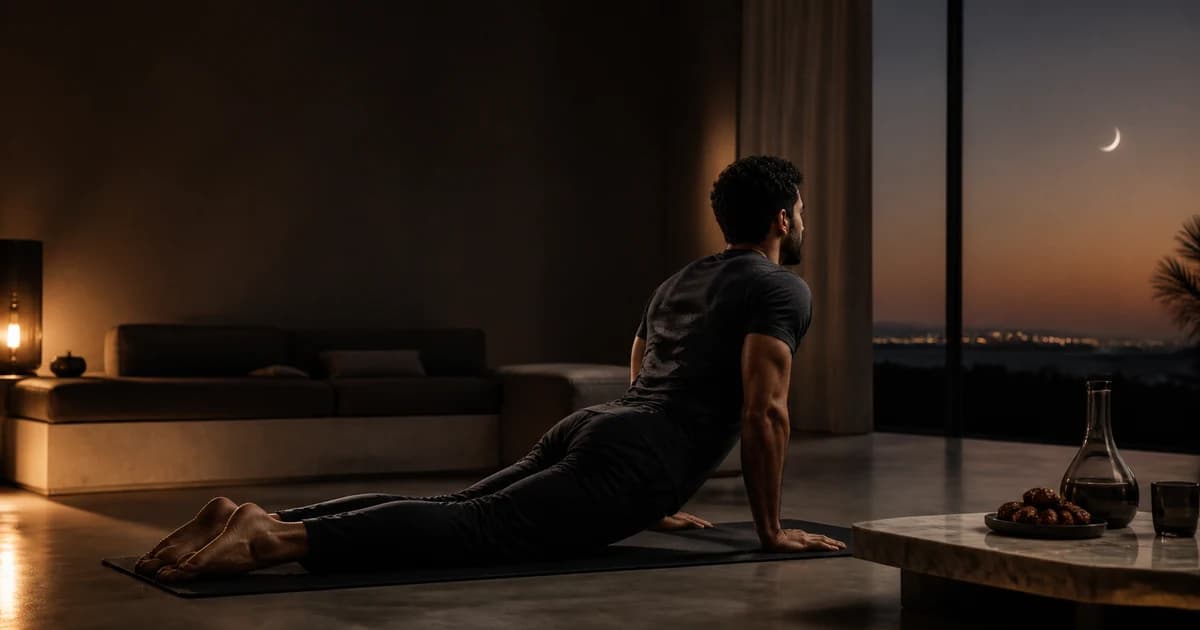 Cover image for التمرين خلال رمضان: دليل شامل لأبناء الخليج (2026)