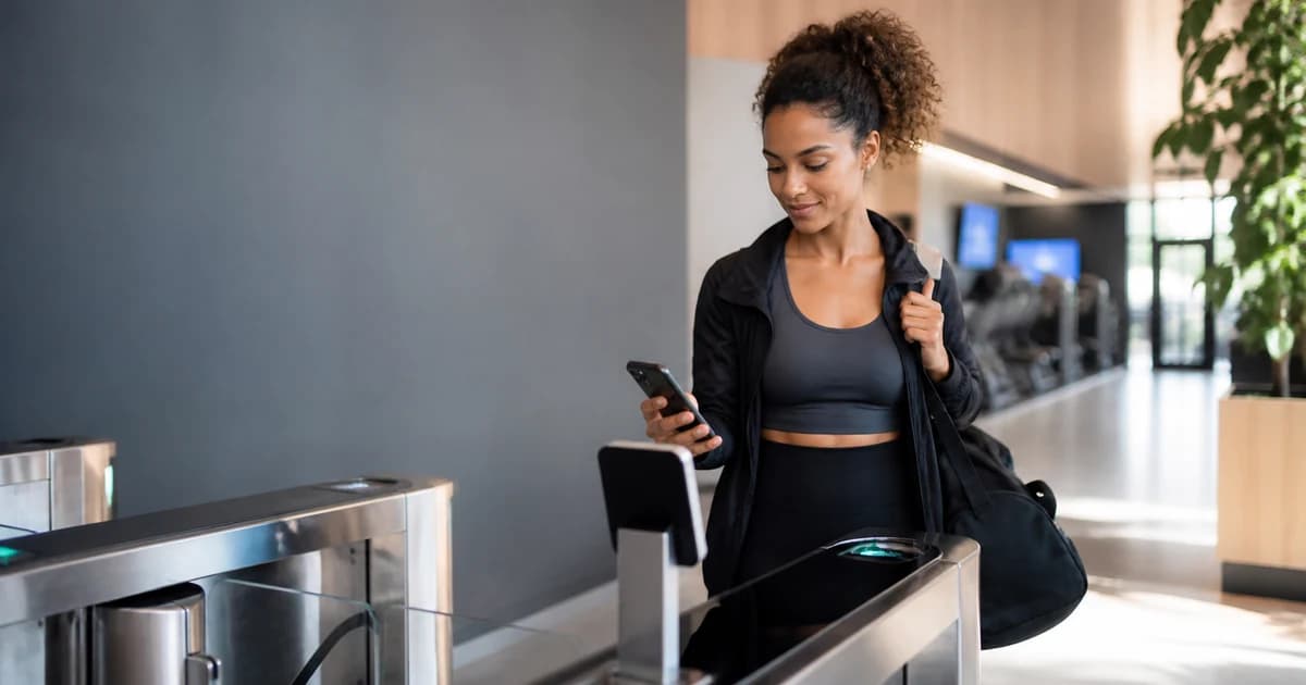 Cover image for Fitnessstudio QR Check-in: scannen, rein, Besuche tracken